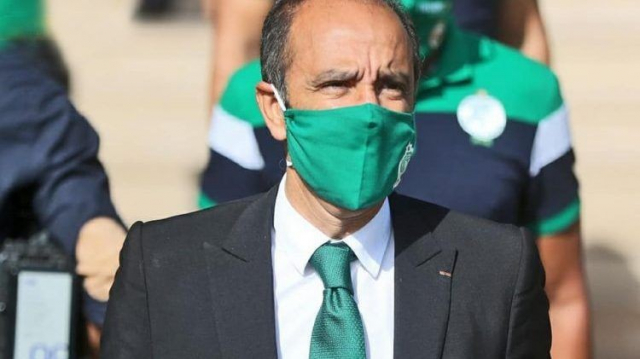 Jawad Ziyat, président démissionnaire du Raja de Casablanca. Jawad Ziyat, président démissionnaire du Raja de Casablanca.