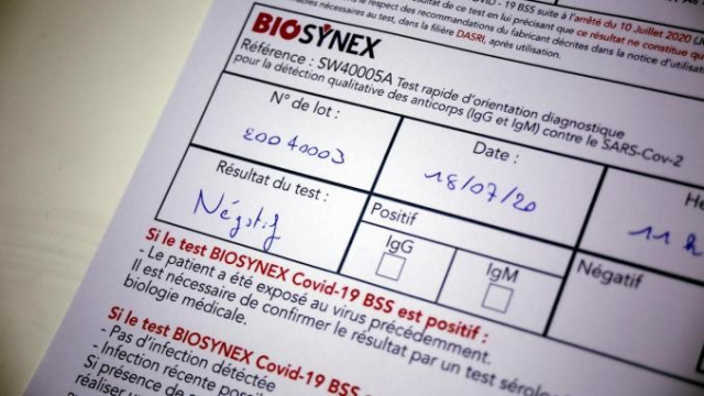 France: de faux tests négatifs de Covid-19 vendus à des voyageurs à destination du Sénégal France: de faux tests négatifs de Covid-19 vendus à des voyageurs à destination du Sénégal