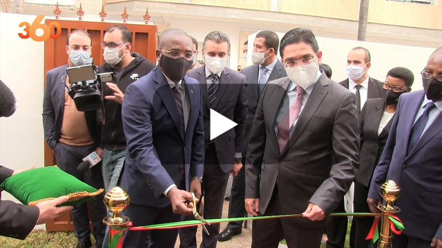 cover: Inauguration de l&#039;ambassade de Haïti à Rabat, Bourita annonce un total de 20 consulats déclarés à Laâyoune et à Dakhla