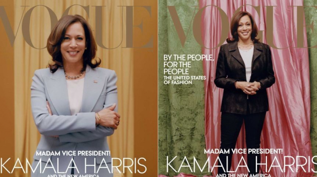 Kamala Harris en couverture de "Vogue" Kamala Harris en couverture de "Vogue"