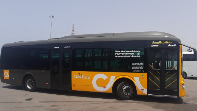 Prototype des futurs bus de Casablanca Prototype des futurs bus de Casablanca
