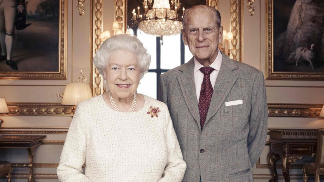 Elizabeth II et son époux Elizabeth II et son époux