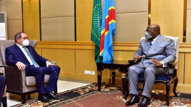 Félix-Antoine Tshisekedi et Boukadoum Félix-Antoine Tshisekedi et Boukadoum