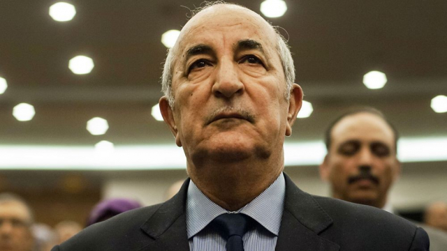 Le président algérien Abdelmadjid Tebboune. Le président algérien Abdelmadjid Tebboune.