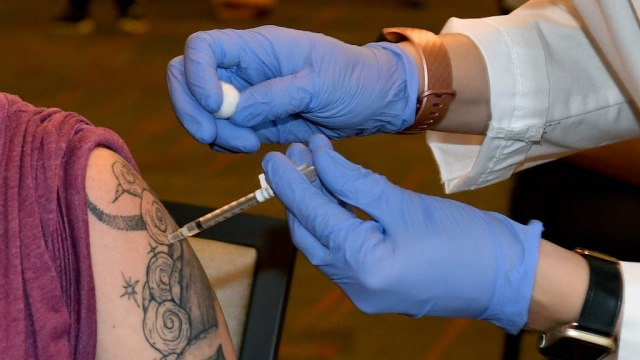 Vaccination - Las Vegas - Etats-Unis - Pfizer BioNTech - Coronavirus Vaccination - Las Vegas - Etats-Unis - Pfizer BioNTech - Coronavirus