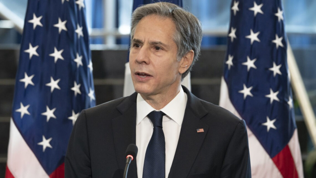 Le chef de la diplomatie américaine Antony Blinken Le chef de la diplomatie américaine Antony Blinken