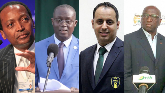 Les candidats à la présidence de la CAF Les candidats à la présidence de la CAF