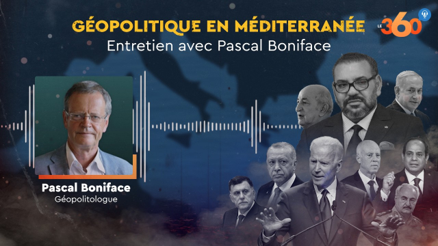 Cover : Podcast l Géopolitique en méditerranée : Entretien avec Pascal Boniface