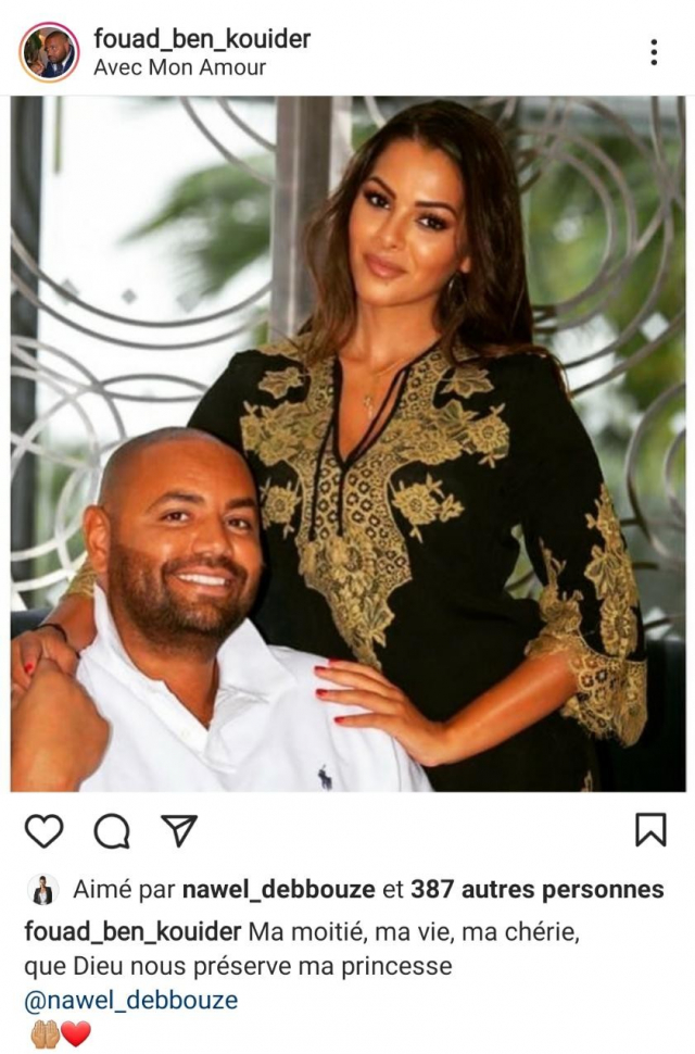 Le post instagram de Fouad Ben Kouider Le post instagram de Fouad Ben Kouider