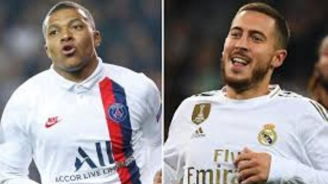 Hazard et Mbappé Hazard et Mbappé