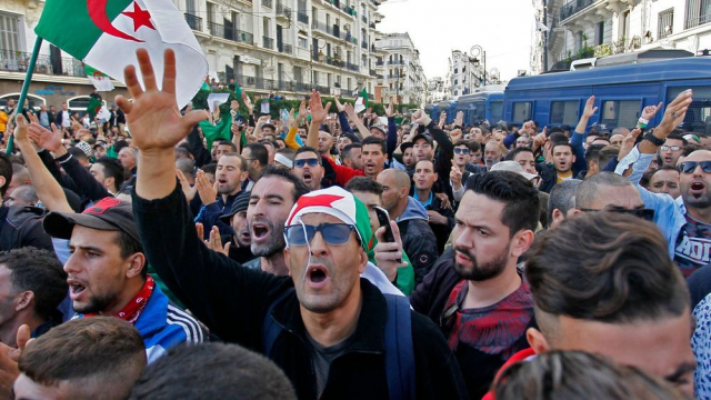 Manifestations à Alger