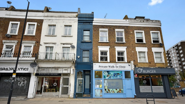 Londres - La plus étroite maison - Londres - La plus étroite maison -