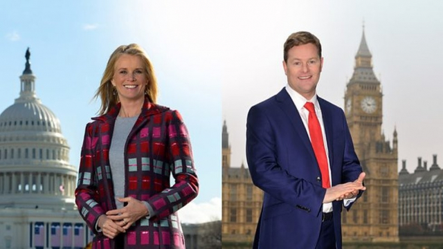 Katty Kay et Christian Fraser Katty Kay et Christian Fraser