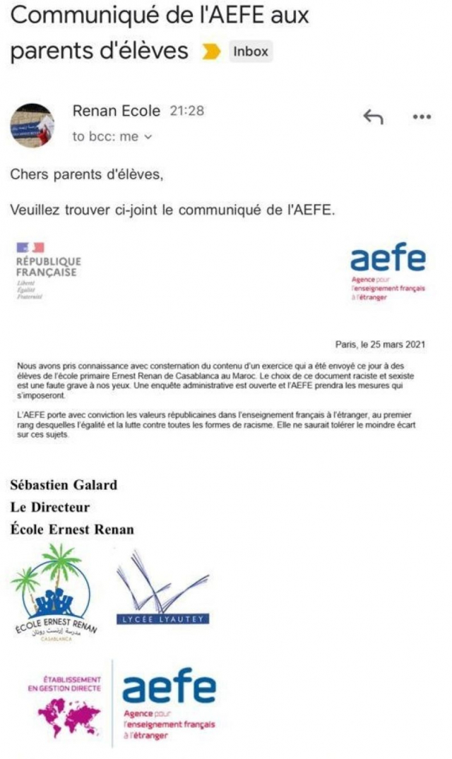 Mail AEFE Mail AEFE