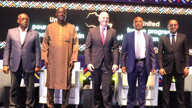 Candidats CAF et Infantino Candidats CAF et Infantino