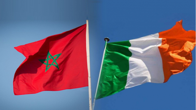 Drapeaux Maroc-Irlande Drapeaux Maroc-Irlande