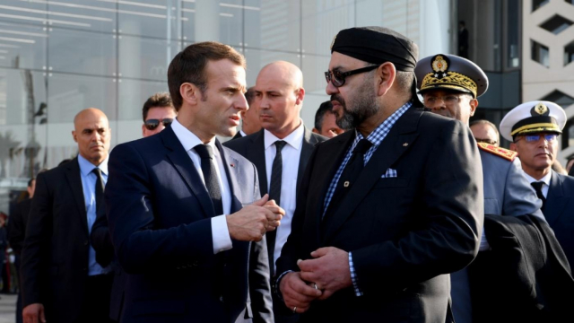 Macron Mohamed VI Macron Mohamed VI
