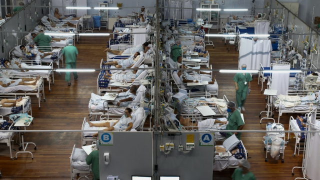 Covid-19 - Hôpital - Sao Paulo - Brésil - Coronavirus Covid-19 - Hôpital - Sao Paulo - Brésil - Coronavirus