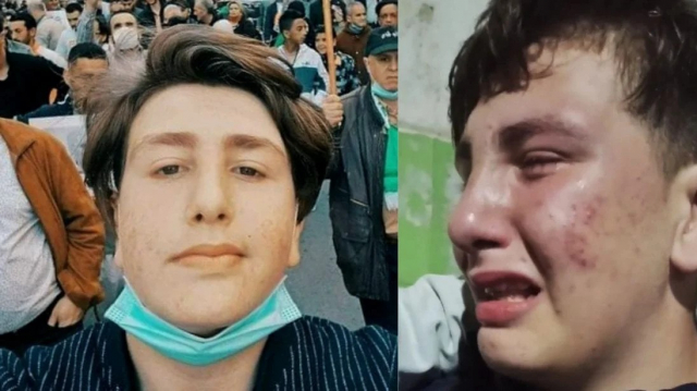 Vidéos. Horreur et scandale en Algérie: un adolescent de 15 ans, manifestant du Hirak, violé par la police Vidéos. Horreur et scandale en Algérie: un adolescent de 15 ans, manifestant du Hirak, violé par la police