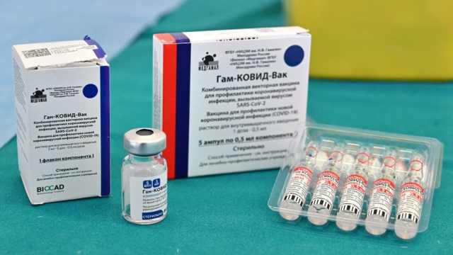 Spoutnik-V - Vaccin - Flacons Spoutnik-V - Vaccin - Flacons