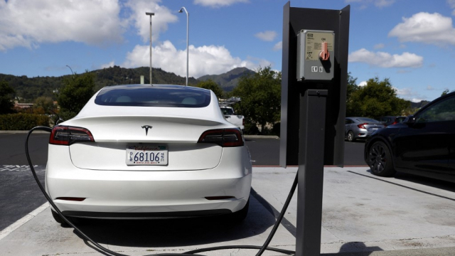Voiture électrique - Tesla - Etats-Unis - Californie Voiture électrique - Tesla - Etats-Unis - Californie