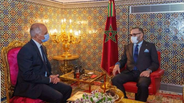 Roi Mohammed VI - Chakib Benmoussa - CSMD - Fès - Audience royale Roi Mohammed VI - Chakib Benmoussa - CSMD - Fès - Audience royale