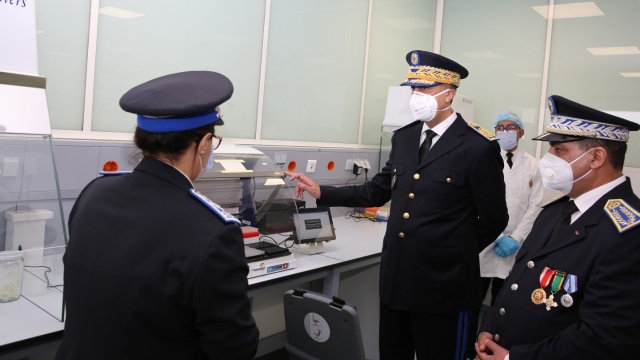 Inauguration du laboratoire national de la police scientifique Inauguration du laboratoire national de la police scientifique