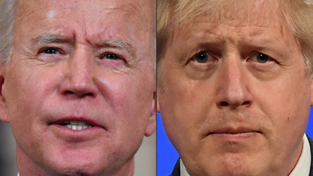Joe Biden - Boris Johnson Joe Biden - Boris Johnson