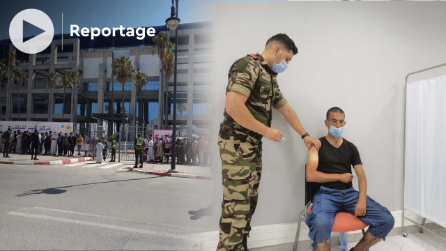 Cover Vidéo - شاهد أجواء عملية تلقيح المواطنين بملعب طنجة الكبير Cover Vidéo - شاهد أجواء عملية تلقيح المواطنين بملعب طنجة الكبير
