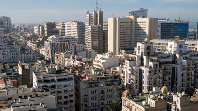 Casablanca - immeubles - Centre ville