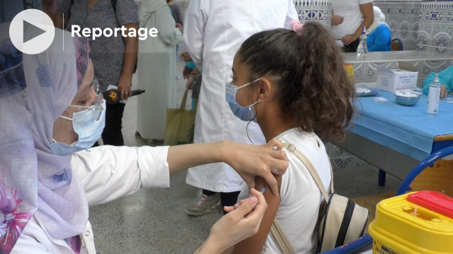 Cover Vidéo - Casablanca: Voici comment a démarré la vaccination des 12-17 ans Cover Vidéo - Casablanca: Voici comment a démarré la vaccination des 12-17 ans