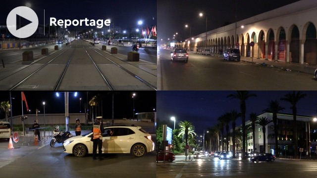 Cover Covid 19: Voici à quoi ressemble Casablanca après 21h Cover Covid 19: Voici à quoi ressemble Casablanca après 21h
