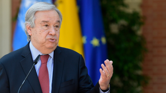 Antonio Guterres - Secrétaire général ONU Antonio Guterres - Secrétaire général ONU