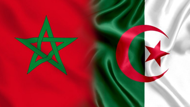 drapeaux Maroc Algérie