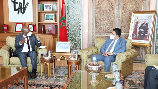 Nasser Bourita - Dr. John Nkengasong - CDC Afrique