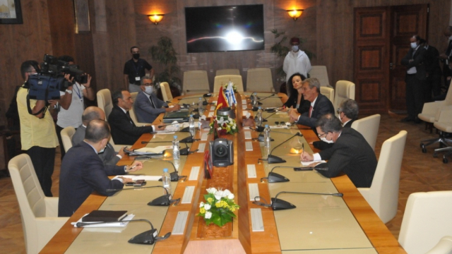 Le président de la commission des AE et de la défense à la Knesset reçu au Parlement marocain - Ram Ben Barak Le président de la commission des AE et de la défense à la Knesset reçu au Parlement marocain - Ram Ben Barak
