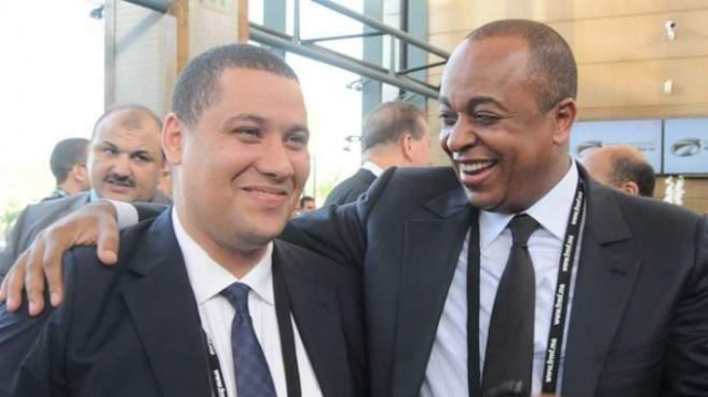 Said Naciri et Mohamed Boudrika. Said Naciri et Mohamed Boudrika.