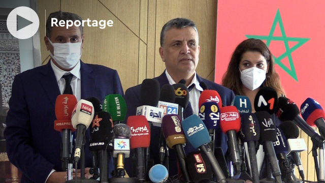 Cover - Abdellatif Ouahbi - secrétaire général PAM - Aziz Akhannouch - Président du RNI - Fatima Zahra Mansouri - Présidente Conseil national PAM Cover - Abdellatif Ouahbi - secrétaire général PAM - Aziz Akhannouch - Président du RNI - Fatima Zahra Mansouri - Présidente Conseil national PAM