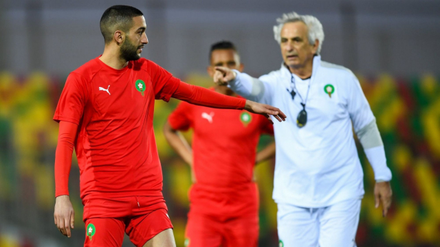 Halilhodzic et Ziyech Halilhodzic et Ziyech