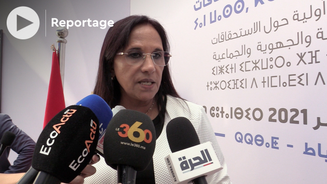 Elections 2021 - CNDH - Amina Bouayach - observateurs Elections 2021 - CNDH - Amina Bouayach - observateurs