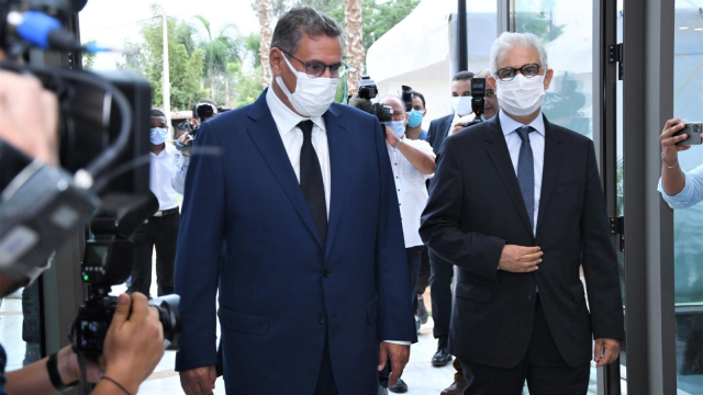 Aziz Akhannouch - Nizar Baraka - formation gouvernement - consultations Aziz Akhannouch - Nizar Baraka - formation gouvernement - consultations