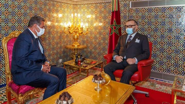 Le Roi Mohammed VI reçoit Aziz Akhannouch Le Roi Mohammed VI reçoit Aziz Akhannouch