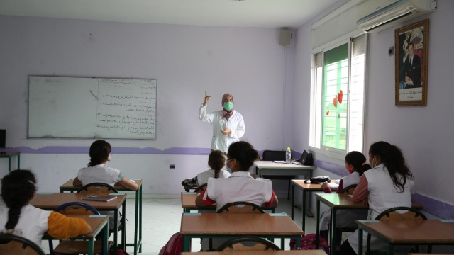 Ecole - Salle de classe - élèves - Scolarité - Taza -  