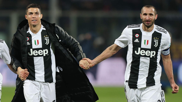 CR7 et Chiellini CR7 et Chiellini