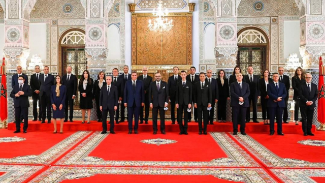 Gouvernement Akhannouch - Roi Mohammed VI - Nomination nouveau gouvernement - Palais royal de Fès Gouvernement Akhannouch - Roi Mohammed VI - Nomination nouveau gouvernement - Palais royal de Fès