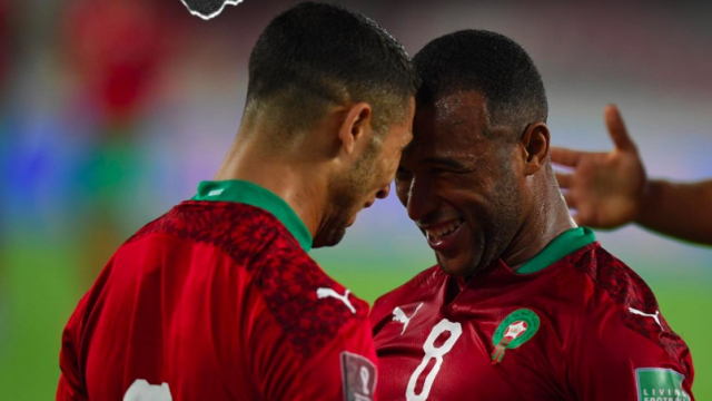 Ayoub El Kaabi et Achraf Hakimi Ayoub El Kaabi et Achraf Hakimi