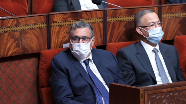 Aziz Akhannouch - Faouzi Lakjaa - Parlement - Gouvernement - Vote de confiance Aziz Akhannouch - Faouzi Lakjaa - Parlement - Gouvernement - Vote de confiance