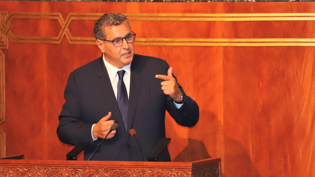 Aziz Akhannouch - Parlement - vote de confiance Aziz Akhannouch - Parlement - vote de confiance