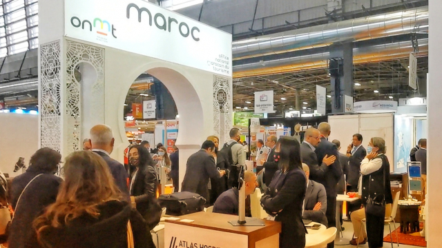 The Moroccan stand at the IFTM Top Resa show in Paris