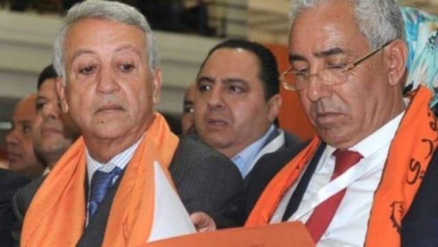 De g à d: Mohamed Sajid et Driss Radi De g à d: Mohamed Sajid et Driss Radi